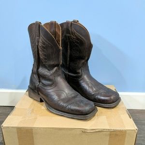 Mens Ariat Cowboy Boots Rambler Pheonix Square Toe
